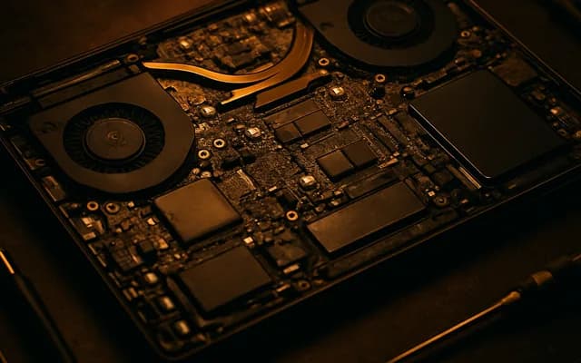 Laptop moederbord reparatie